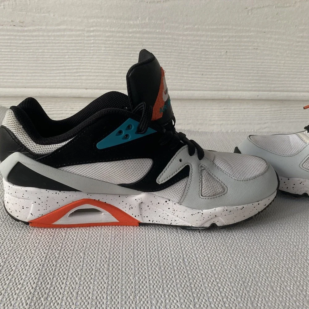 Nike Air Structure CW1646-005 GS‎ 6.5Y 6.5 Mens Orange White Teal Black Grey EUC